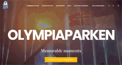 Desktop Screenshot of olympiaparken.no